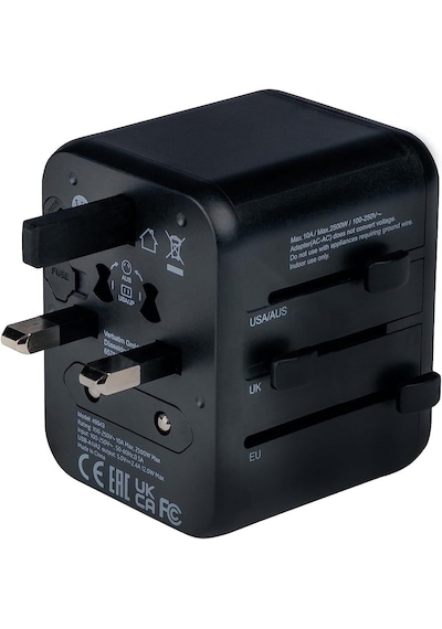 Verbatim 49543 Uta-01 Evrensel Seyahat Adaptörü - 2x Usb-a Port