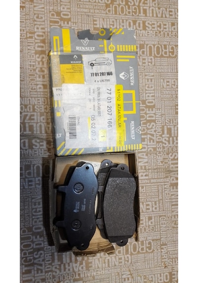 Renault Master 1-2 Opel Movano Ön Fren Balatası 7701207166