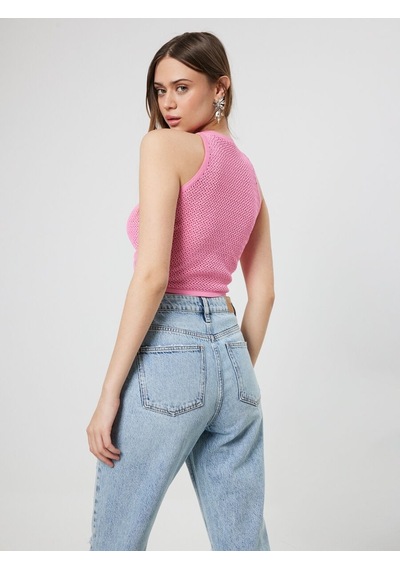 LOFT Crop Kadın Atlet Lf2032014 Q1.v1 Pembe