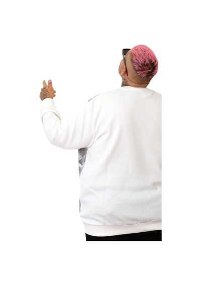 Mode Xl Erkek Bisiklet Sweatshirt Selanik U25819 Bej