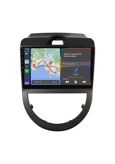 Kia Soul Android Multimedya Sistemi 2010-2013 Crv-4836xd 9"