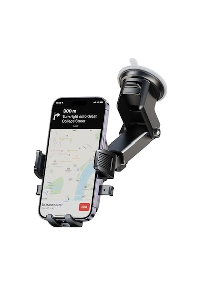 Jr-ok6 Car Phone Mount, Black