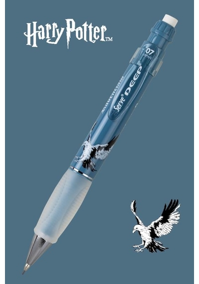 Serve Deep Versatil Kalem Harry Potter Ravenclaw 0.7 Mm Ergonomik Mekanik Uçlu Kalem Karışık/çok Renkli