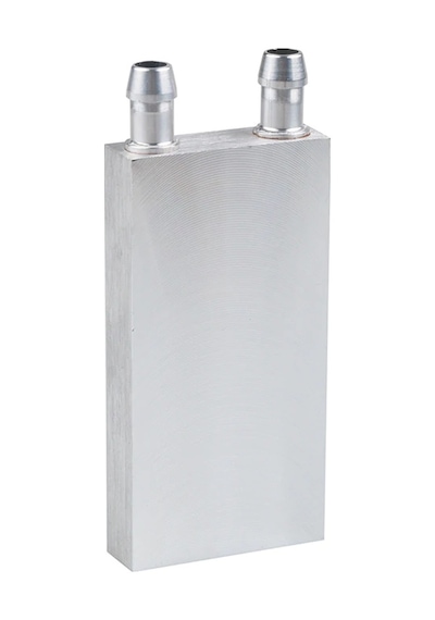 Alüminyum Su Sıvı Isıtma Cpu Soğutma Bloğu 40X120X12 MM 120 MM