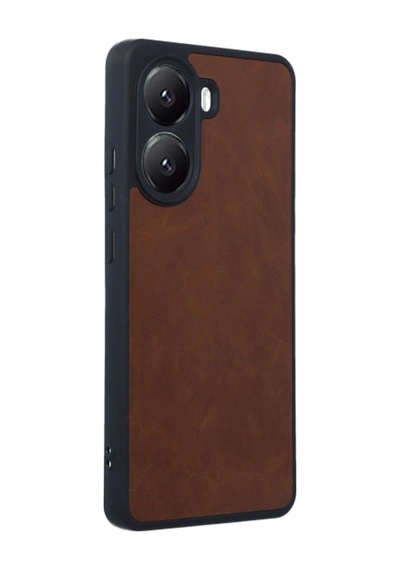 Poco X7 Pro Kılıf Aras Deri Kapak - Taba İtdark43291