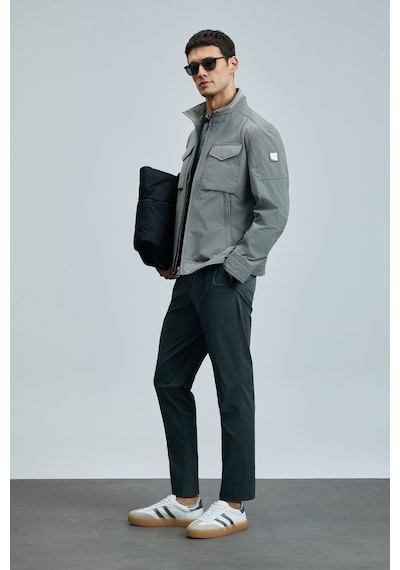 Lufian Alex Smart Erkek Chino Pantolon Slim Fit Yeşil Yeşil 111190348100600 Yeşil