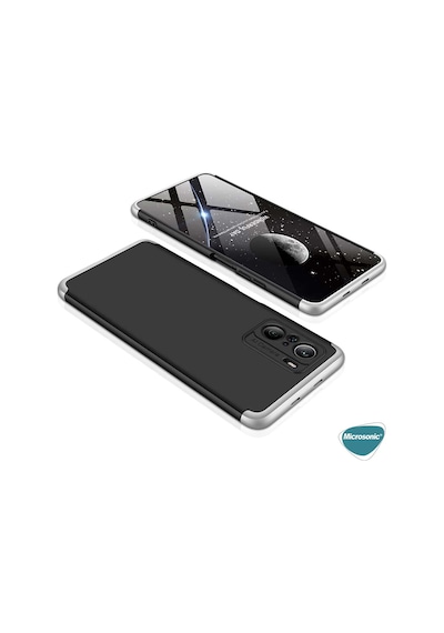 Microsonic Xiaomi Redmi K40 Kılıf Double Dip 360 Protective