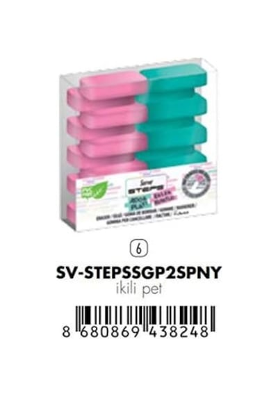 Steps Silgi Pastel Spmb-nysl 2li Pet