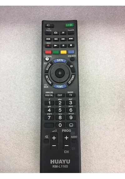 Rm-L1165 Sony Lcd Led 3D Tv Kumandası