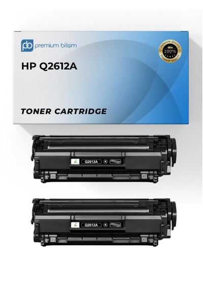 Hp Laserjet 1022 1022n 1022nw 3015 3020 2030 Q2612a 2 Li Set