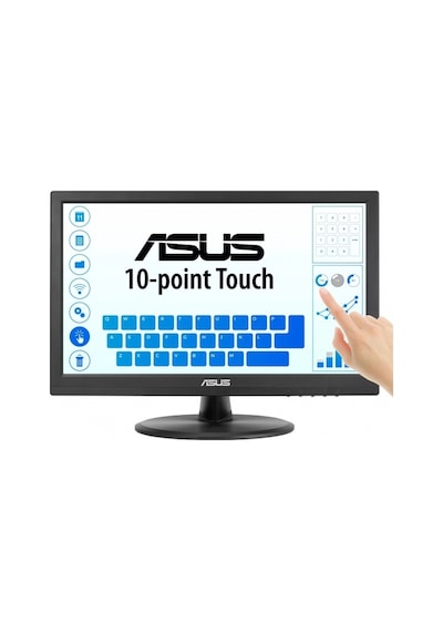 Asus Vt169he 15.6 İnch 1920x1080 5ms 60hz Vga Hdmı 220cd Dokunmatik Monitör