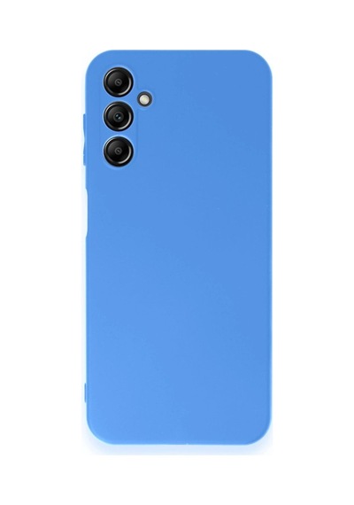 Samsung Samsung Uyumlu Galaxy A24 4g Kılıf First Silikon - Mavi