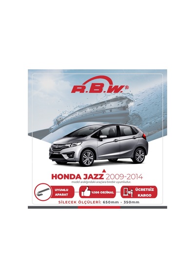Honda Jazz Muz Silecek Takımı (2009-2014) RBW