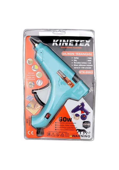 Kinetex Ktx-2663 Silikon Tabancası 60w Sıcak Anahtarlı Kalın Mum