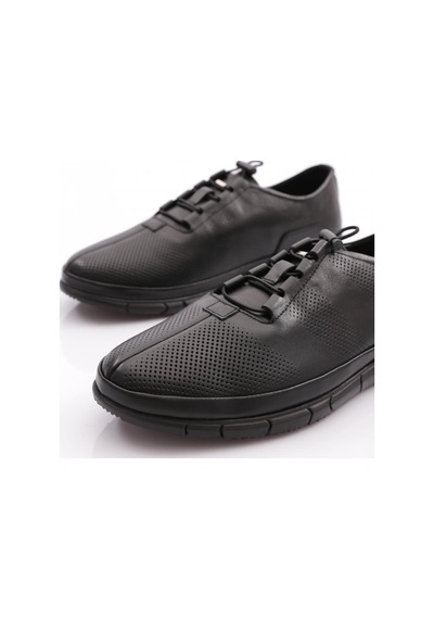 Dgn 6022 Erkek Lastik Bağcikli Sneaker Ayakkabi 6022-2505-R1534 Siyah