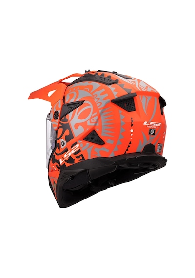 Ls2 Pıoneer 2 Rangı Mat Turuncu Kask Mat Turuncu