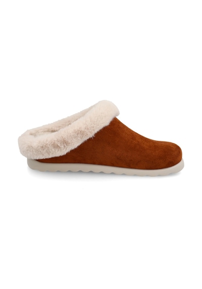6010-brown Terlik/ Panduf Ev Kadın C3 Z53 Vf Fly Flot Cloth Woman Slıpper 6010-brown