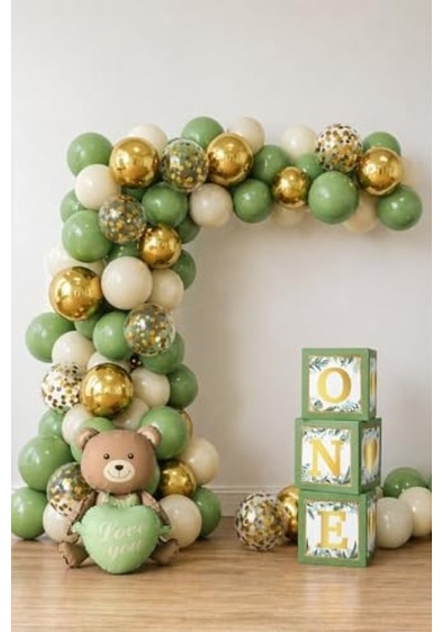 Baby Shower Parti Kutlama Seti Küfone Çok Renkli