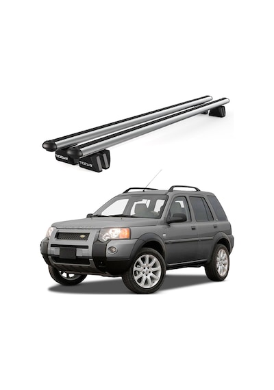 Pençe Land Rover Freelander 1997-2007 Ve Sonrası Uyumlu Gri Ara Atkı 109cm Port Bagaj Tavan Barı