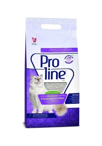 Pro Line Lavanta Kokulu Bentonit Kedi Kumu 5 Lt 2 Adet