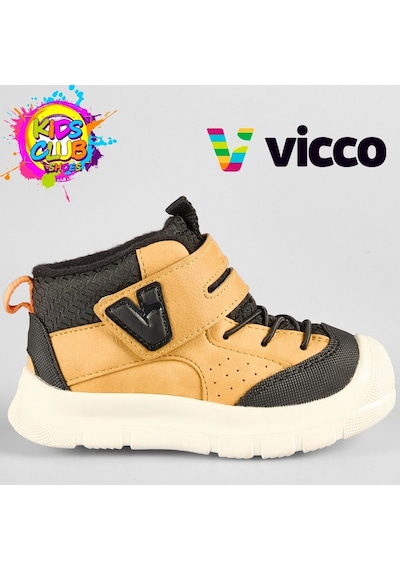 Vicco Yazı Ortopedik Çocuk Bot Sarı
