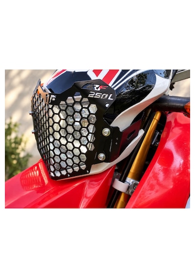 Honda Crf250l Far Koruma Demiri 2013 2020 / Crf 250 L Far Koruyucu Siyah