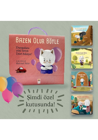 Bazen Olur Böyle 4 Kitap Kutulu Set- Mehmet Teber- Sincap Kitap