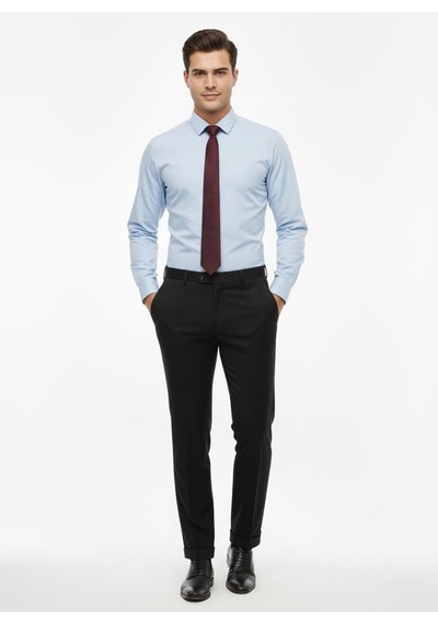 Presto Erkek Janella Slim Fit Likralı Pantolon Siyah 2025-011 Siyah