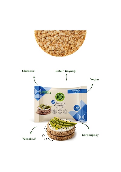 Karabuğday Patlağı Karma 10 Paket Glütensiz & Vegan