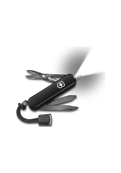 Victorinox 0.6226.31p Signature Lite Onyx Siyah Kamp Çakı Siyah