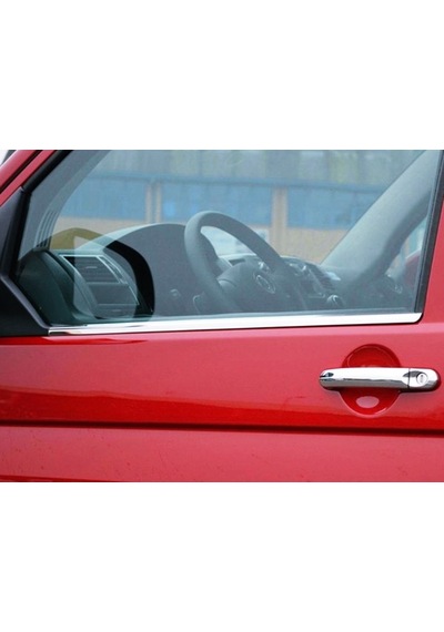 Vw T5 Transporter Krom Cam Çıtası 2 Prç P.çelik 2003-2015 Arası