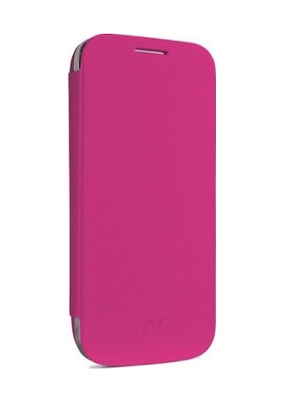 Cellular Line Galaxy S4 Mini İle Uyumlu Flip Book Kılıf Pembe Backbookgals4mınp