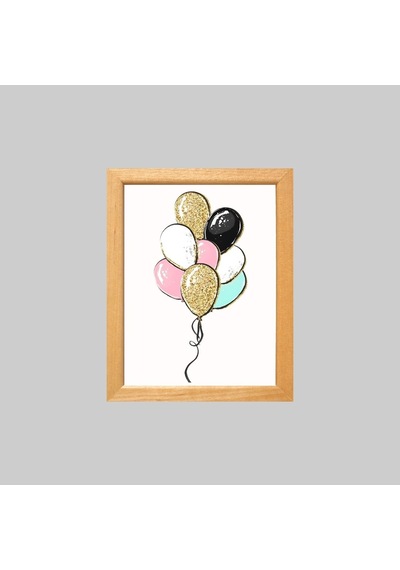 Ti-play Uzun Gece 60x90cm Modern Samuray Pvc Çerçevesiz Tablo