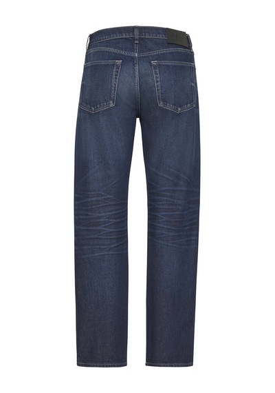Calvin Klein Slım Straıght Dark Casper Jean Erkek Lacivert Kot Pantolon