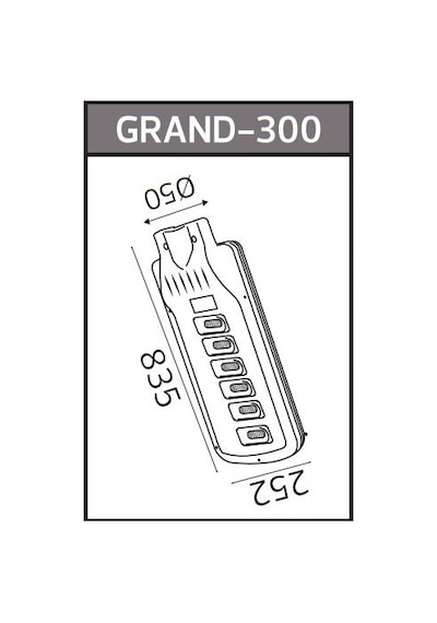 Horoz 074 009 0300 Grand 300 6400k Beyaz Işık Solar Sokak Lambası