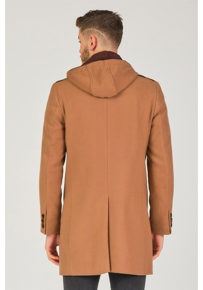 Plt8406 Dewberry Erkek Palto-Camel