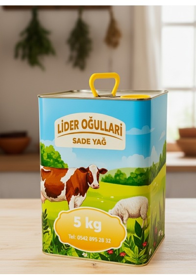 Lider Oğulları Sade Koyun Yağı 5 KG