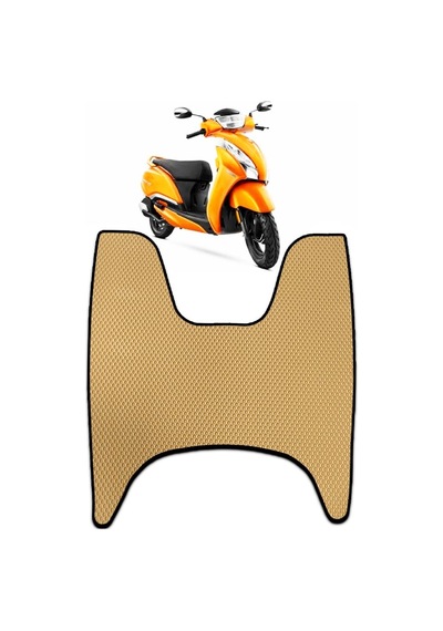 Bod Scooter Tvs Jüpiter Motor 125 CC 3D Havuzlu Paspas Bej