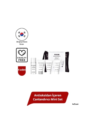 Medipeel Peptide 9 Aqua Essence Trial Kit 4 Adet Antioksidan İçeren Canlandırıcı Mini Set