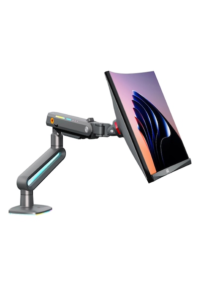 Nb North Bayou F6 32-60 İnç 2-20 Kg Vesa Uyumlu Gaming Rgb Monitör Standı NB F6 G