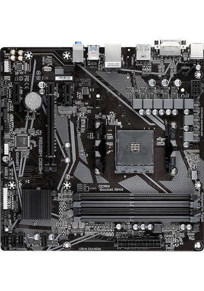 Gigabyte A520M DS3H AMD A520 4400 MHz (OC) DDR4 Soket AM4 mATX Anakart