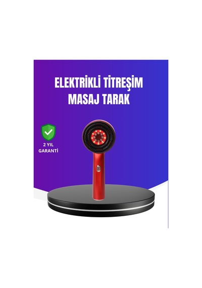 Kırmızı Işık Terapi Özellikli Saç Derisi Masaj Tarak Anti Dökülme Çok Renkli