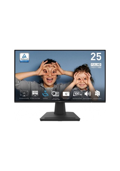 24.5 Pro Mp252 1920x1080 Fhd 16:9 Flat Ips 100hz 1ms Adaptıve-sync Monıtor