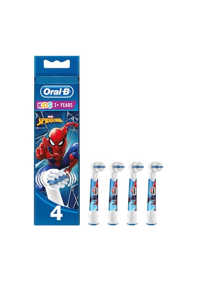 Oral-B Marvel Spiderman Diş Fırçası Yedek Başlığı 4'lü