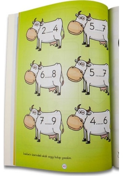 Şirin ve Eğitici Serisi 5 Kitap (Çizgiler - Matematik - Sayılar - Harfler - Etkinlikler)