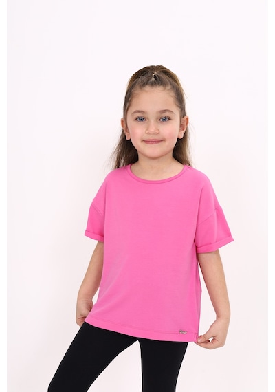 Toontoy Kids Toontoy Kız Çocuk Tişört Orkide Pembe