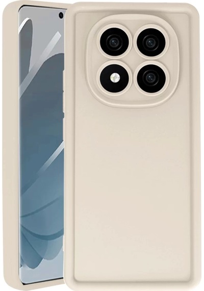 Newface Xiaomi Redmi Note 14 Pro 5g Kılıf Viera Silikon - Krem