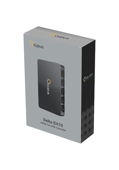 Ocypus Delta Eh10 Siyah Pro Uzaktan Kumandalı 10'lu Argb + Fan Çoklayıcı