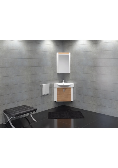 Idevit Myra Köse Lavabo 51CM Dolapuyumlu Sifonsuz
