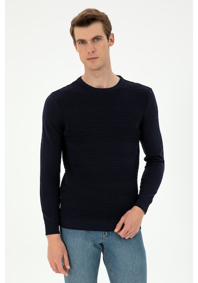 U.S. Polo Assn. Erkek Lacivert Kazak 50297064-VR033